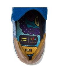 Adidas Originals - Multicolor Pharrell Williams Slip-on In Blue Multi for Men - Lyst
