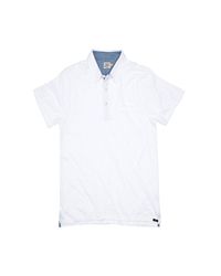 Faherty Brand - White Heather Polo Shirt for Men - Lyst
