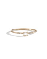Blanca Monros Gomez | Yellow 18k Pronged Ring | Lyst