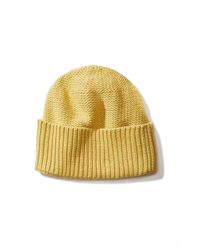 Outerknown - Yellow Beanie for Men - Lyst