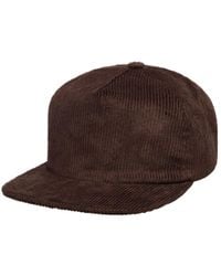 Outerknown - Brown Essential 5-panel Cord Hat for Men - Lyst
