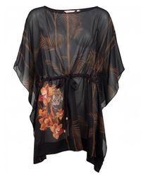 Ted Baker Blue Caramel Print Cover Up