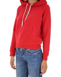Sweatshirt for Women Ralph Lauren en coloris Red