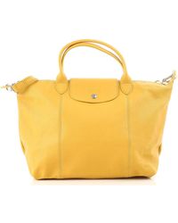 Pas Jaune Cher Lyst En Longchamp Sacs Soldes Coloris Y7b6yIfgv