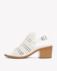 Rag & Bone - White Wyatt Mid-heel - Lyst