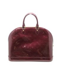 Louis Vuitton Lv Alma Gm Tote Bag Shopper M93595 Vernis Wine Red 3186 in Red - Lyst