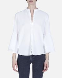 MiH Jeans - White Goldie Shirt - Lyst