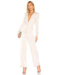 House of Harlow 1960 White X Revolve Vera Jumpsuit