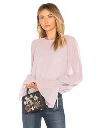 We Are Kindred Purple Elisabetta Blouse