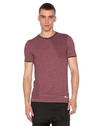 Brandblack Multicolor Seamless Merino Wool Tee for men