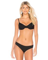 L*Space Black L* Missy Bikini Top