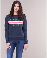 Tommy Hilfiger Blue Tjw Rainbow Tommy Sweatshirt