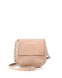 Nancy Gonzalez | Natural Round Crocodile Crossbody Bag | Lyst