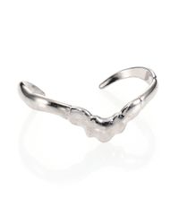 Alexander McQueen | Metallic Cuff Bracelet for Men | Lyst