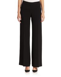 Lafayette 148 New York | Black Wide-leg Pants | Lyst