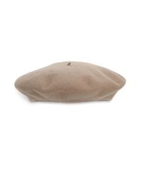 Gucci | Natural Wool Beret | Lyst