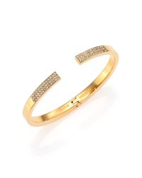 Vita Fede | Yellow Divisio Crystal Cuff Bracelet/goldtone | Lyst