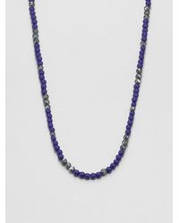 Stephen Webster | Blue No Regrets Beaded Necklace for Men | Lyst