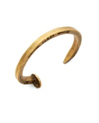 Giles & Brother | Metallic Railroad Spike Cuff Bracelet | Lyst