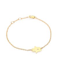 Jennifer Zeuner | Yellow Hamsa Bracelet | Lyst