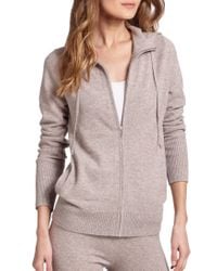 Saks Fifth Avenue | Brown Cashmere Hoodie | Lyst