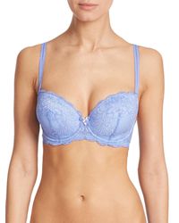 Le Mystere | Blue Sophia Lace Bra | Lyst
