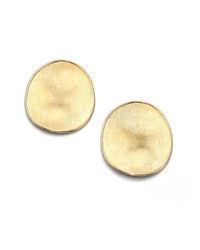Marco Bicego | Metallic Lunaria 18k Yellow Gold Large Button Earrings | Lyst