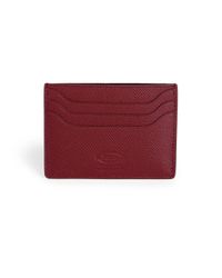 Tod's | Pebbled Leather Credit Card Case for Men | Lyst
