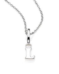 Ippolita | Metallic Sterling Silver Letter Charm | Lyst
