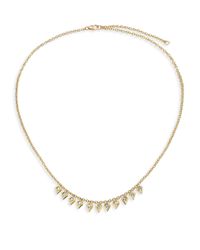 Ron Hami | Metallic Rain Diamond & 18k Yellow Gold Pear Drop Necklace | Lyst