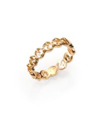 Gucci | Metallic 1973 18k Rose Gold Band Ring | Lyst