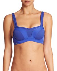 Chantelle | Blue High-impact Multi-way Padded Sports Bra | Lyst