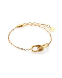 Marco Bicego | Metallic Delicati 18k Yellow Gold Interlocking Link Bracelet | Lyst