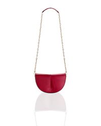 Shanghai Tang - Red Naadam Leather Crossbody Bag - Lyst