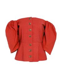 Sea - Beckett Blouse Red - Lyst