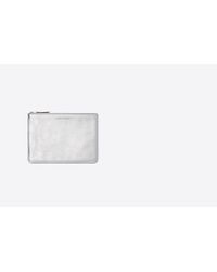 Comme des Garçons - Large Metallic Leather Zip Pouch - Lyst