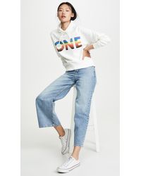 Rebecca Minkoff Multicolor Pride Rainbow Hoodie