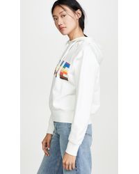 Rebecca Minkoff Multicolor Pride Rainbow Hoodie