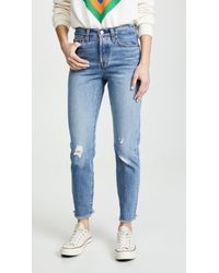 Levi's Blue Wedgie Icon Jeans