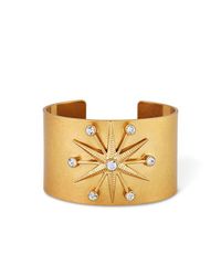 Rachel Zoe - Metallic Christa Pavé Starburst Statement Cuff - Lyst