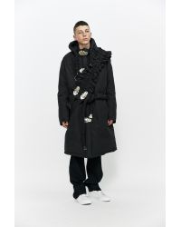 Craig Green - Black Down Filled Workwear Long Coat for Men - Lyst