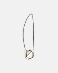 Ambush - Metallic Sss Shield Pin Earring - Lyst