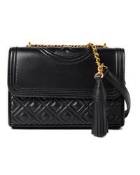 Tory Burch - Black Fleming Shoulder Bag - Lyst