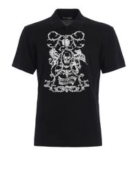 Alexander McQueen - Black T-shirt for Men - Lyst