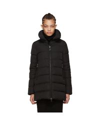 moncler black down petrea coat moncler black down petrea coat