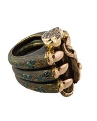Gaelle Khouri - Metallic Bronze Claw Ring - Lyst