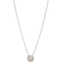 Roule & Co. - White Sapphire Shaker Pendant Necklace - Lyst