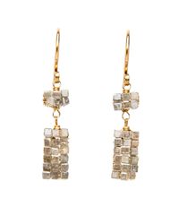 Dana Kellin Fine Jewelry - Gray Grey Diamond Drop Earrings - Lyst