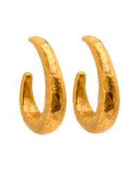 Yossi Harari - Metallic Roxanne Hoop Earrings - Lyst