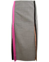 Marco De Vincenzo - Black And White Skirt - Lyst